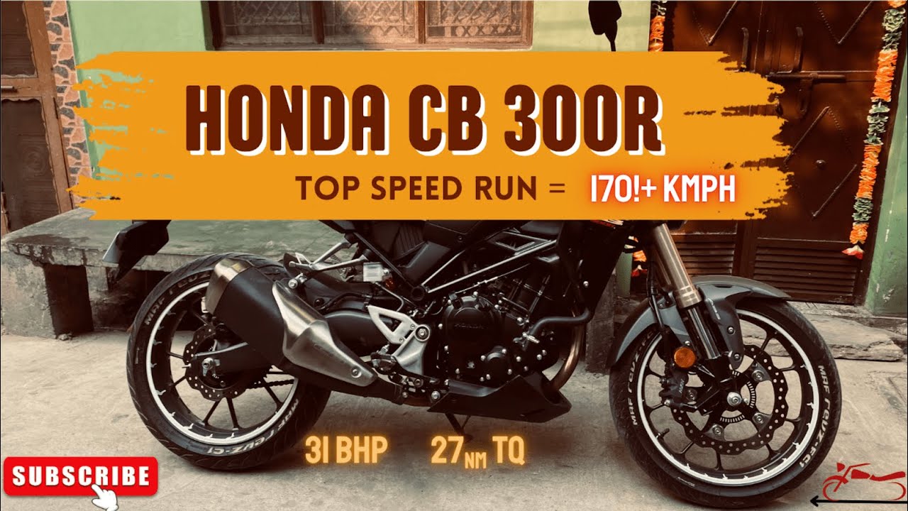 Honda CB 300R  Full Throttle {FAITH } | Top Speed & Acceleration Test! [2025]