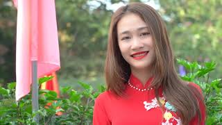 Video thumbnail of "Trở Về Nam Đàn / Văn Tài / Thanh Xuân ( Hình ảnh thướt tha của nữ sinh tại Quê Bác )"