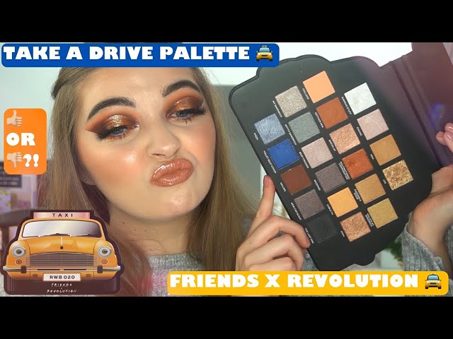 Makeup Revolution X Friends Take a Drive Eyeshadow Palette Taxi for sale  online