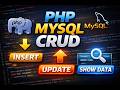 Complete Lecture with one page update insert and Show PHP / MYSQL