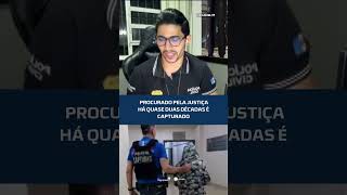 🚔Fim da fuga: acusado de homicídio é preso após 17 anos #CidadeAL