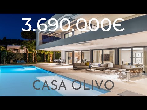 Inside a Marbella Masterpiece: 6-BR Villa at 3.69M! | Luxury Living Unveiled! Welcome to Casa Olivo