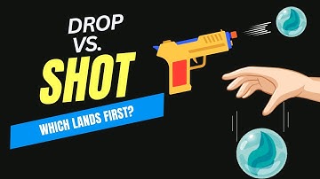 Does a Dropped Object Hit the Ground Before a Thrown Object?