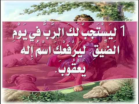 تفسير سفر المزامير مزمور 20 يستجيب لك الرب في يوم الضيق ينصرك اسم اله يعقوب ابونا داود مكرم