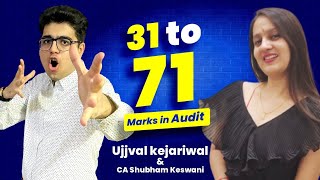 31 to 71 in Audit 🔥 | Journey of 5 Attempts | CA Shubham Keswani (AIR 8)