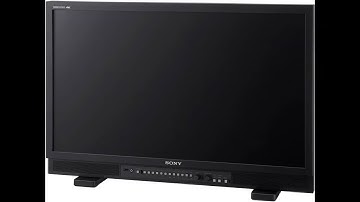 Sony PVM X3200 V2 32 LCD Monitor provides license that activates 4K to HD down-conversion
