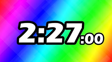 2 Minutes and 27 Second TIMER Countdown
