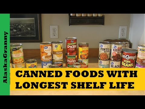 वीडियो: डिब्बाबंद भोजन का अधिकतम शेल्फ जीवन क्या है