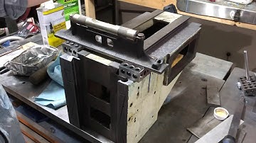 Grizzly G0678 (8x30) milling machine knee ways scraping and alignment