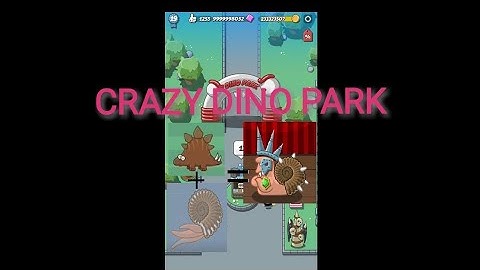 Crazy Dino Park Gameplay walkthrough Hack Coin Resource