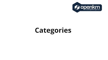OpenKM - Categories - New User Interface