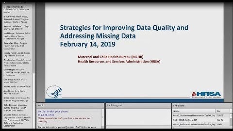Strategies for Improving Data Quality and Addressing Missing Data