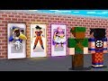 NÃO ESCOLHA A PORTA DO DRAGON BALL SUPER ERRADA NO MINECRAFT!!