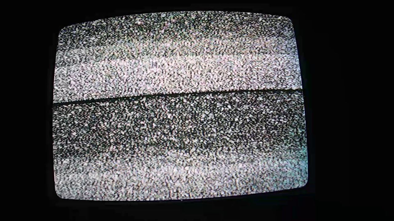 90's TV static - YouTube