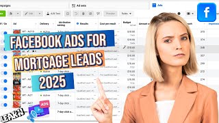 🚀 How to Run Facebook Ads for Mortgage Leads in 2025 |  for Loan Officers & Mortgage Brokers 🏠