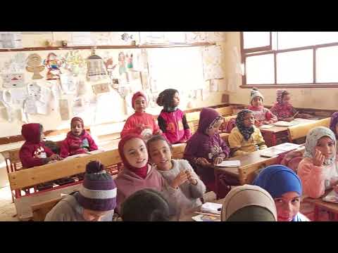 أغنية السكون وتفاعل التلاميذ أ هدى محسن مدير المدرسة أ مسامح عبدالمغني
