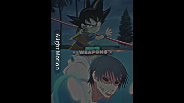 Goku (DB Daima) vs Ichigo #goku#dragonball #toji #jujutsukaisen #shorts #fypシ