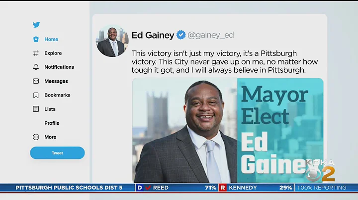 Ed Gainey Elected Next Mayor Of Pittsburgh