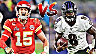 Patrick Mahomes Vs Lamar Jackson! Who is the Best Qb!?