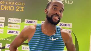 Daniel Roberts joins sub 7.40 club with 7.39 in Madrid in 60m hurdles