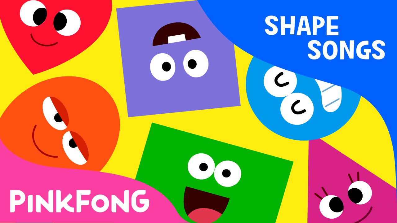 Shapes Are All Around Shape Songs Pinkfong Songs Youtube