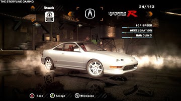Need For Speed : Most Wanted Remastered - Acura Integra Type R DC2 - Gameplay PC