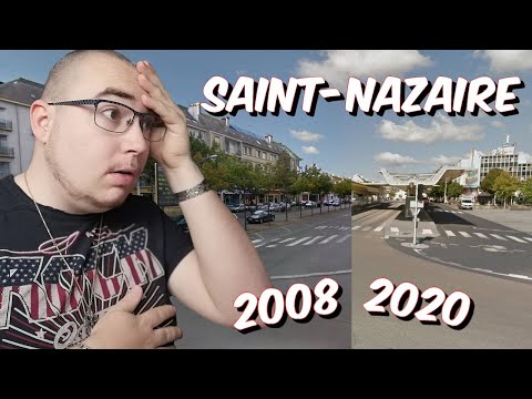 Je redécouvre Saint-Nazaire il y a 12 ans !