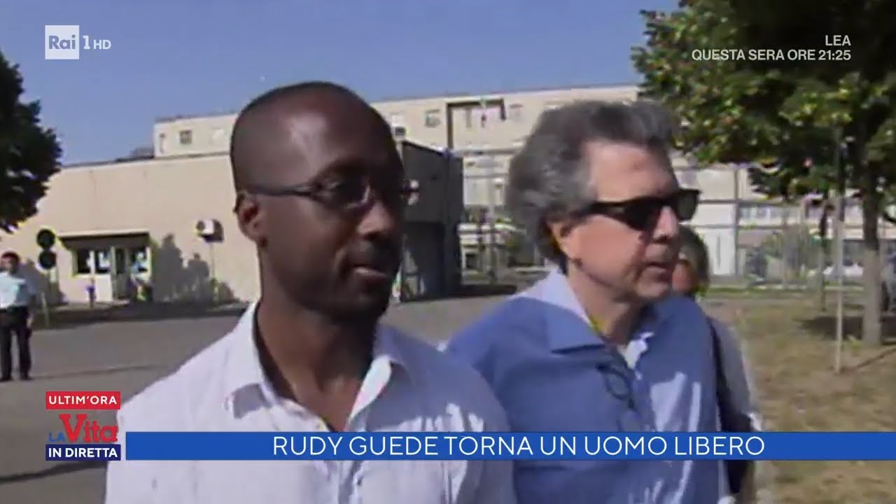 Delitto Meredith Kercher, Rudy Guede torna uomo libero - La vita in diretta 23/11/2021