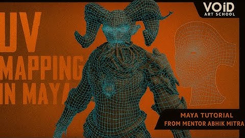 creature uv mapping in maya