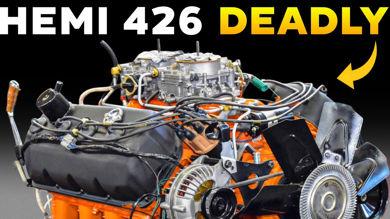 Dodge 426 HEMI Lightweight Prototype – Rare drag racing engine