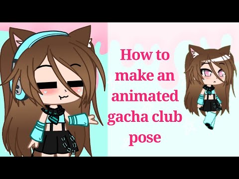 How to make a gacha club animated pose like a gacha life pose tutorial