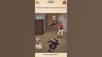 Prevent the murderer from entering the house | Nightmare puzzle #shortsgaming #games