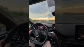 Audi RS5 chill drive ☀️amazing view #audi #summer #driver