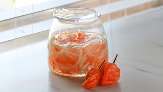 How to make Habanero Pepper Sauce