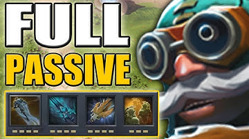 No Buttons - Full passive combo [Permanent Bash] Dota 2 Ability Draft