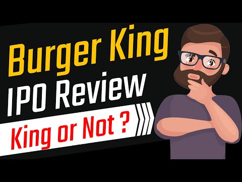 Burger King IPO Review and Analysis in Detail | Should You Invest? in Hindi