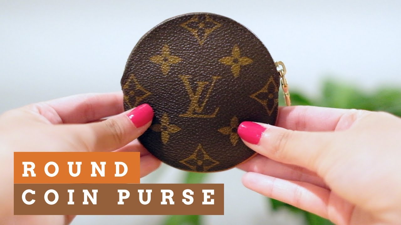 Louis Vuitton round coin purse comparison/What fits inside besides