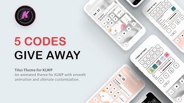 💥💥💥[Give Away codes][Updated][KLWP Theme][Android] Tiles Theme for KLWP