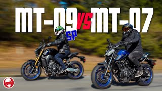 Should you upgrade? | Yamaha MT09sp vs MT07