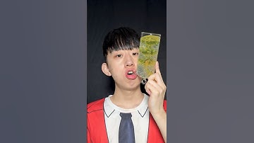 Frog Eggs + Lemon Ade 🐸🍋 #asmr #sleep