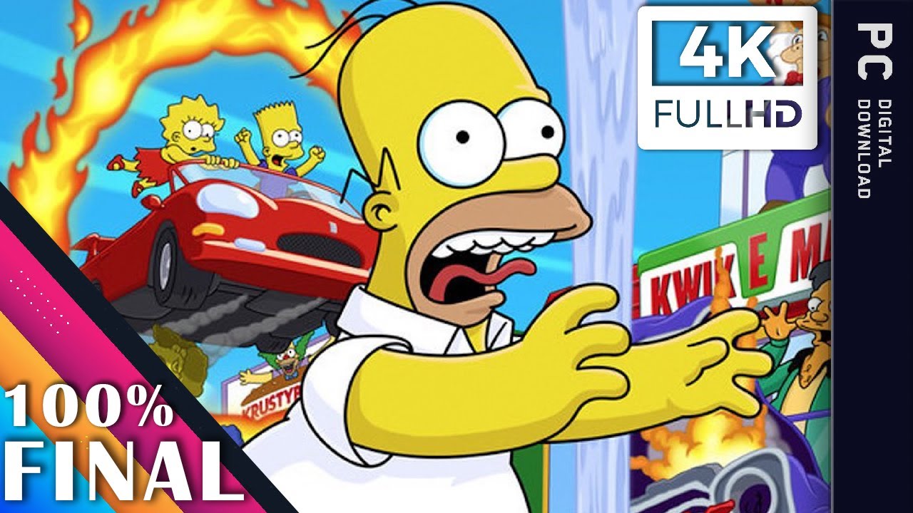The Simpsons: Hit and Run |【Level 7 | 100% Walkthrough | 4KHD】 - YouTube