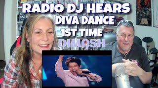 "5th Element" Fan & RADIO DJ First DIMASH Reaction - DIVA DANCE Reaction #dimash #reaction