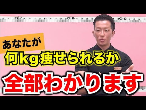 【RIZAP】あなたが何kg痩せられるかデータで分かります