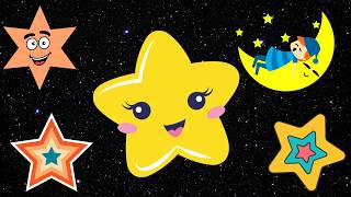 Twinkle Twinkle Little Star | Soothing Nursery Rhymes 💤| Baby Sleep Music | Animated Stars screenshot 2