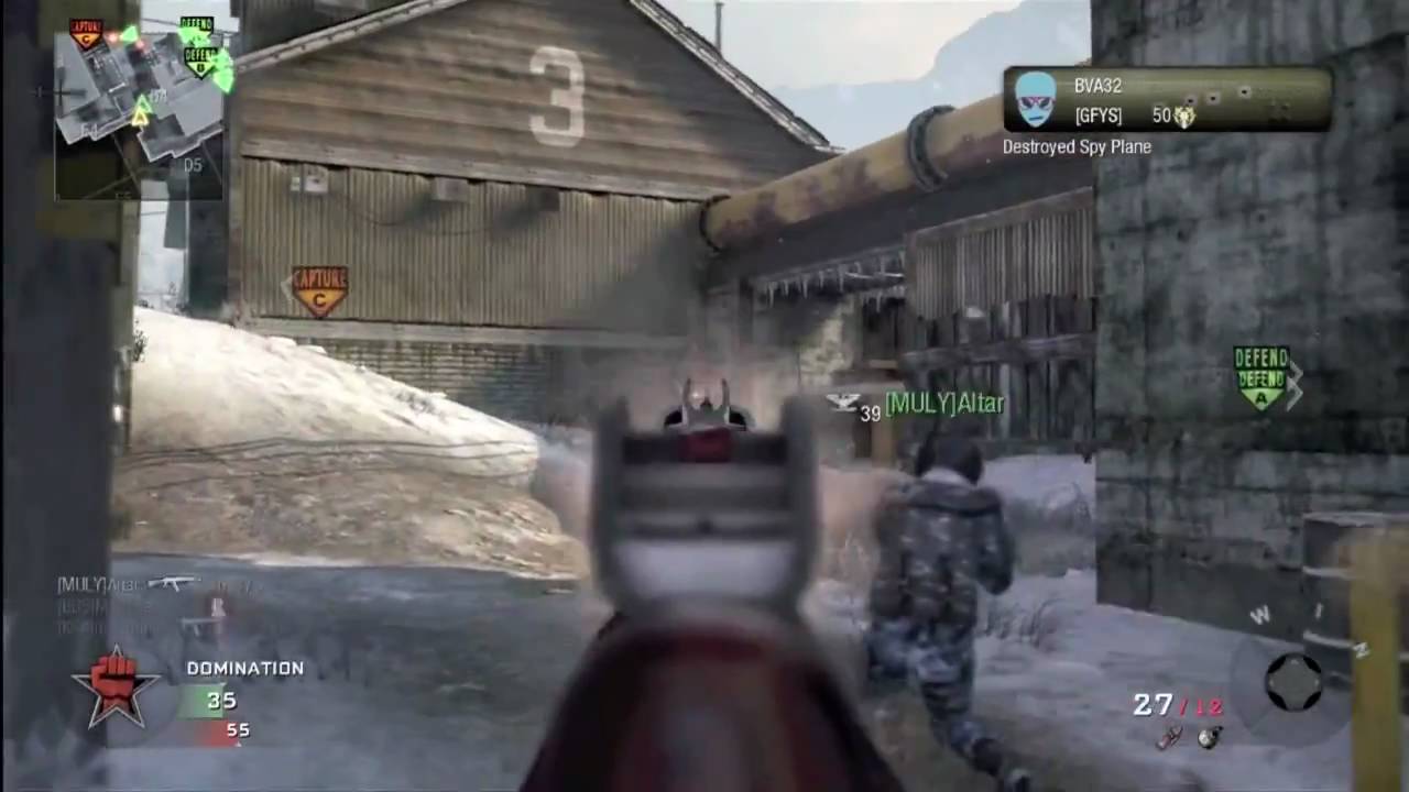 Black Ops - CrAzY AK74u CHALLENGE (Call of Duty BO1) dlcl stanford