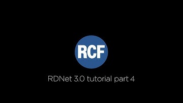 RDNet 3.0 tutorial part 4