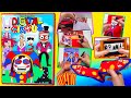 DIY♥ THE AMAZING DIGITAL CIRCUS ALL STORY GAMINGBOOK 📚 + GLOINK QUEEN SQUISHY 더어메이징디지털서커스 스토리북