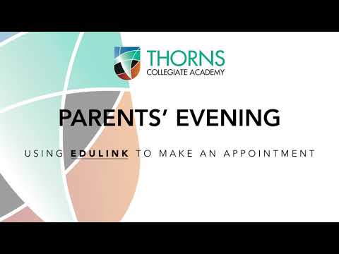 Booking Your Parents' Evening Appointments