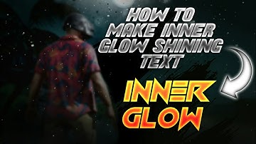 HOW TO MAKE INNER GLOW SHINING TEXT ON PS TOUCH || ANDROID || Z PHOENIX GAMING || PUBG MOBILE