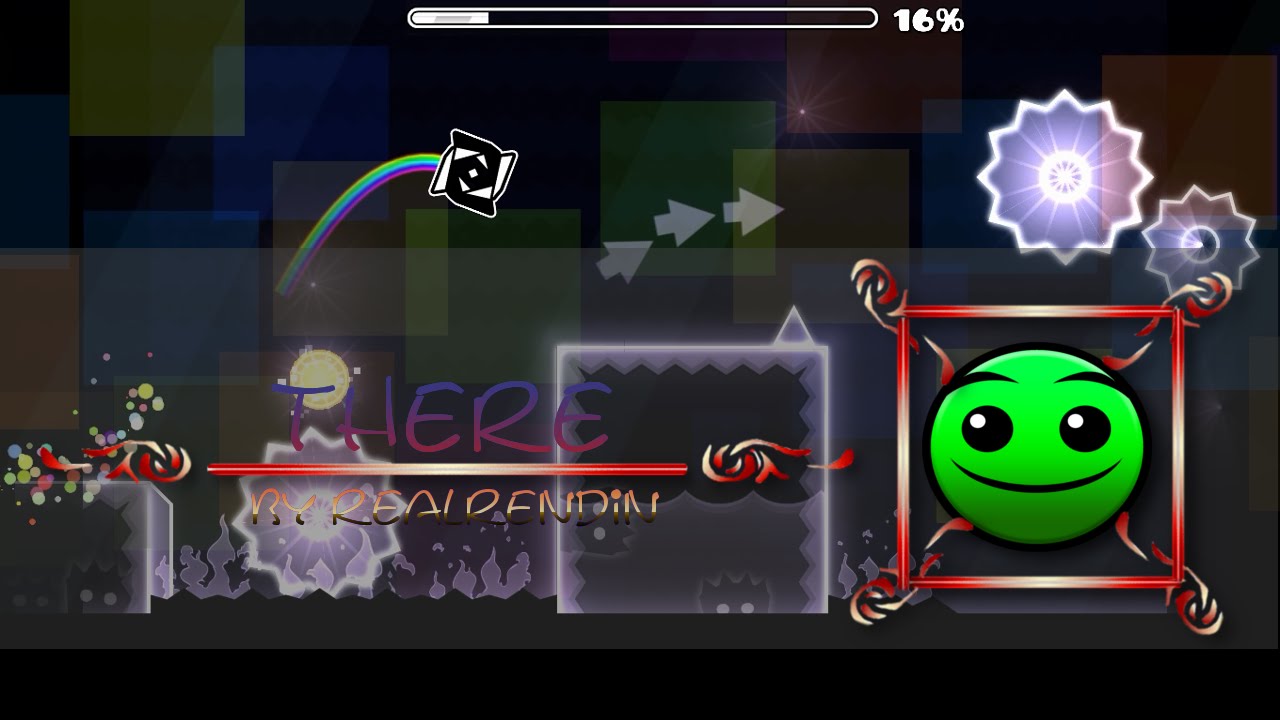 Easy User Coins Geometry Dash There by Realrendin